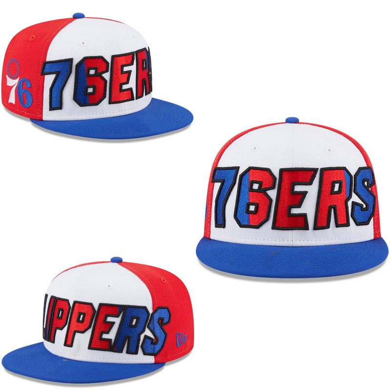 2024 NBA Philadelphia 76ers Hat TX20240226->->Sports Caps